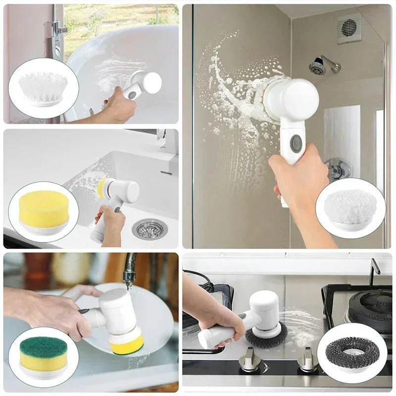 Powerful Electric Cleaning Brush